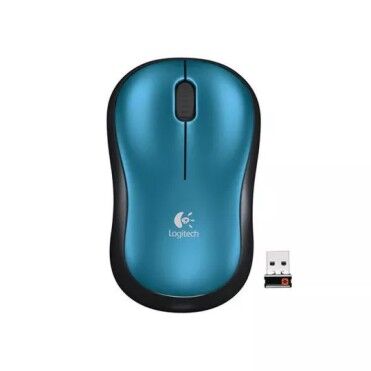 MOUSE LOGITECH M185 INALAMBRICO CONEXION USB COLOR AZUL  $ 250.00 M.N.